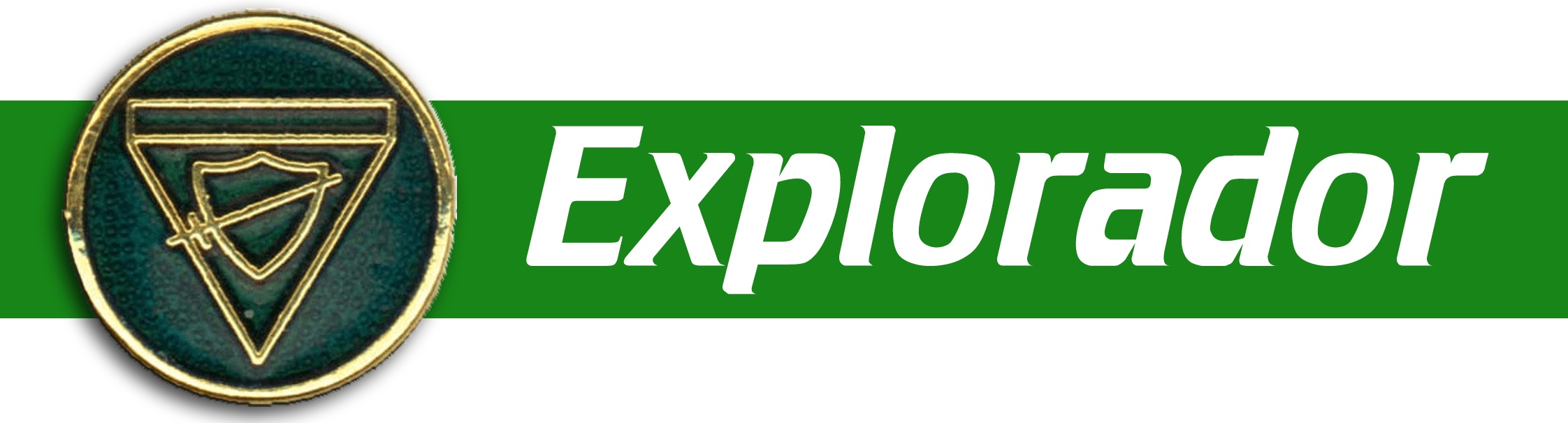 Distintivo oficial de Explorador