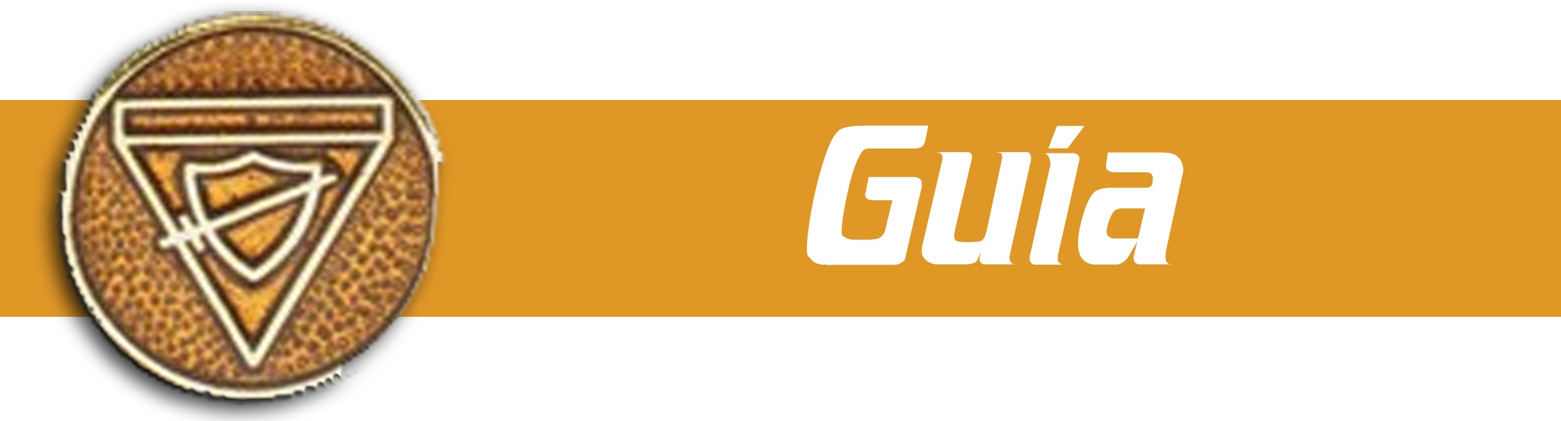 Distintivo oficial de Guía