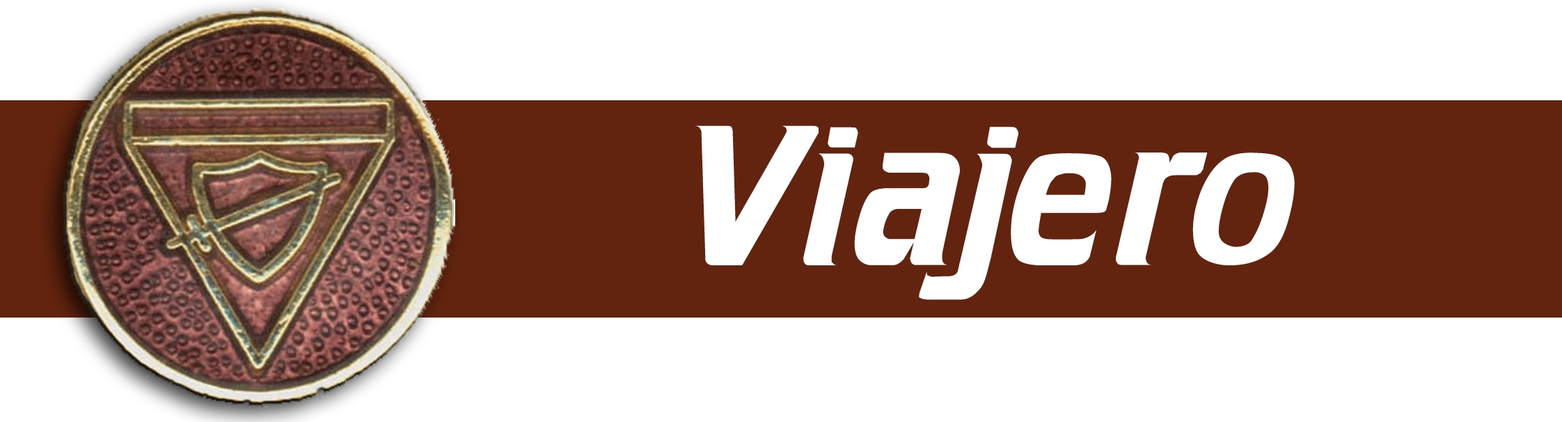 Distintivo oficial de Viajero